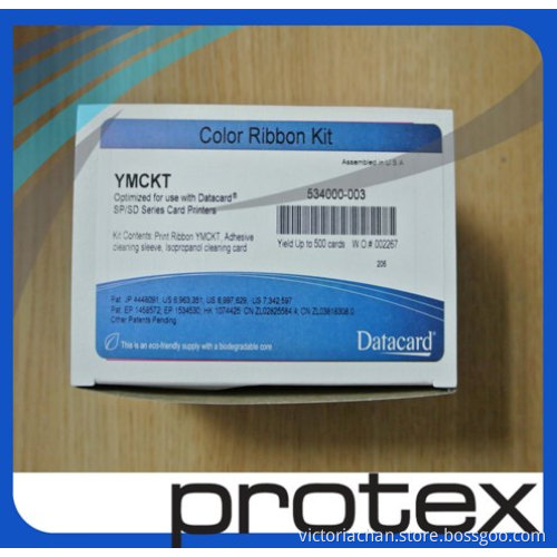 Datacard 534000-003 YMCKT full color ribbon